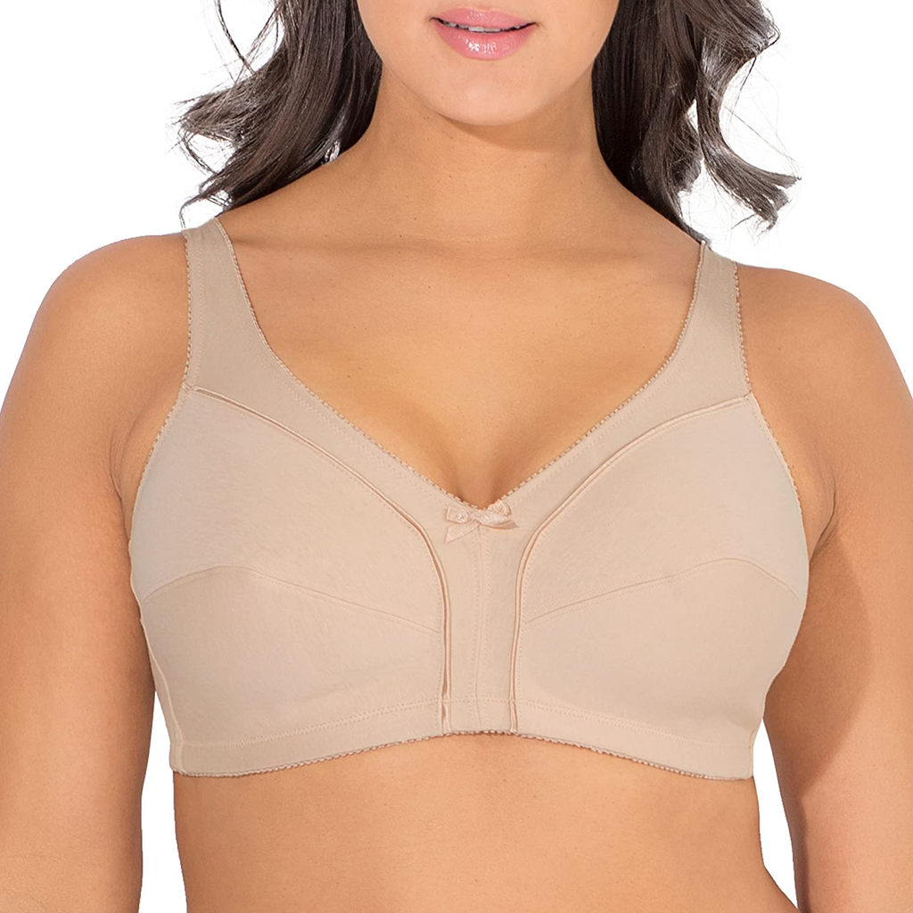 Fruit of the Loom Women's Seamed Unlined Wirefree Bra