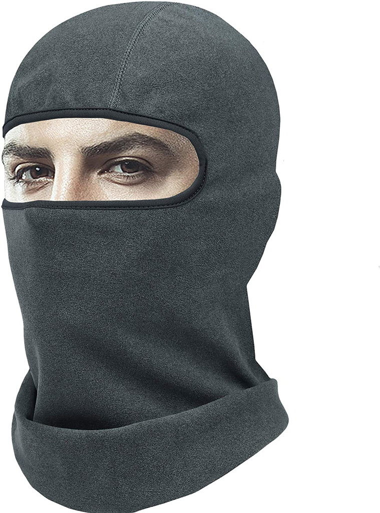 Ski Mask Balaclava Hood Eyes Only Men Thermal Fleece Full Face Head Cover Women