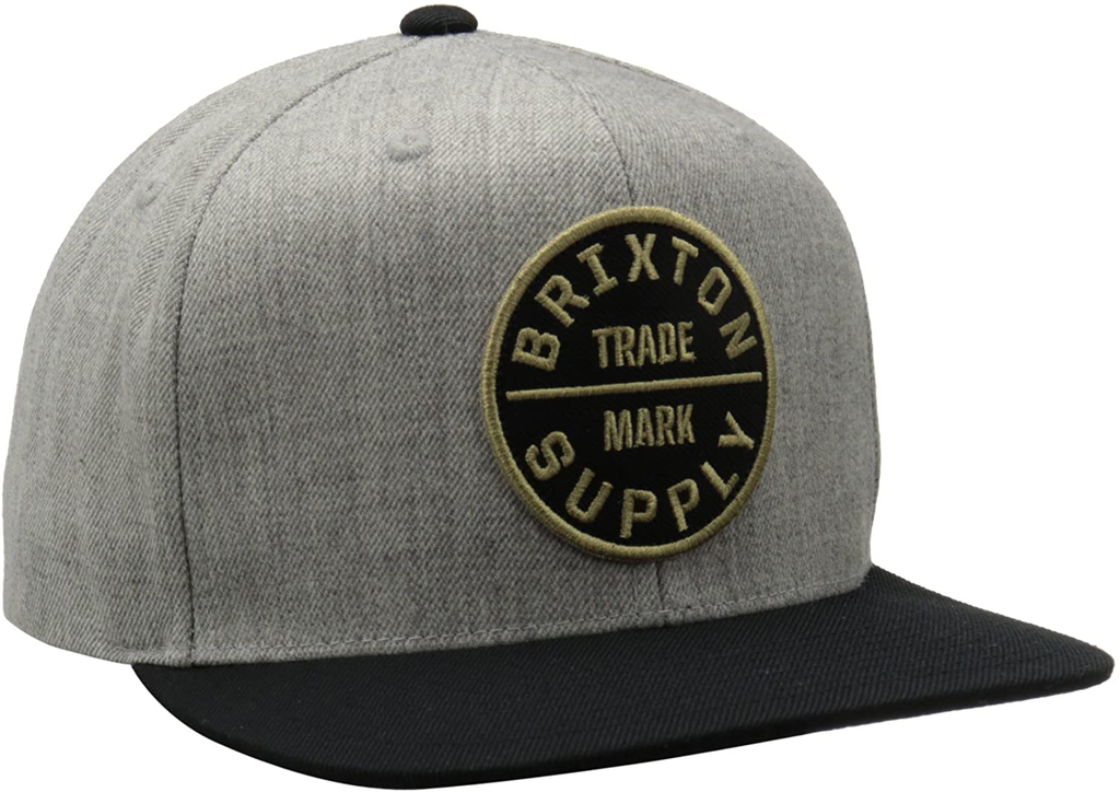 Brixton Men's Oath Iii Medium Profile Adjustable Snapback Hat