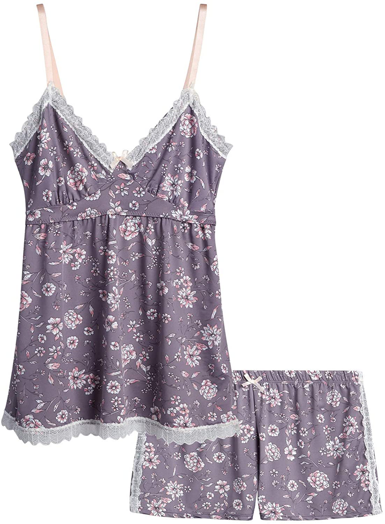 Marilyn Monroe Women's Pajama Set- 2-Piece Micro Shorts and Cami Sleepwear Set