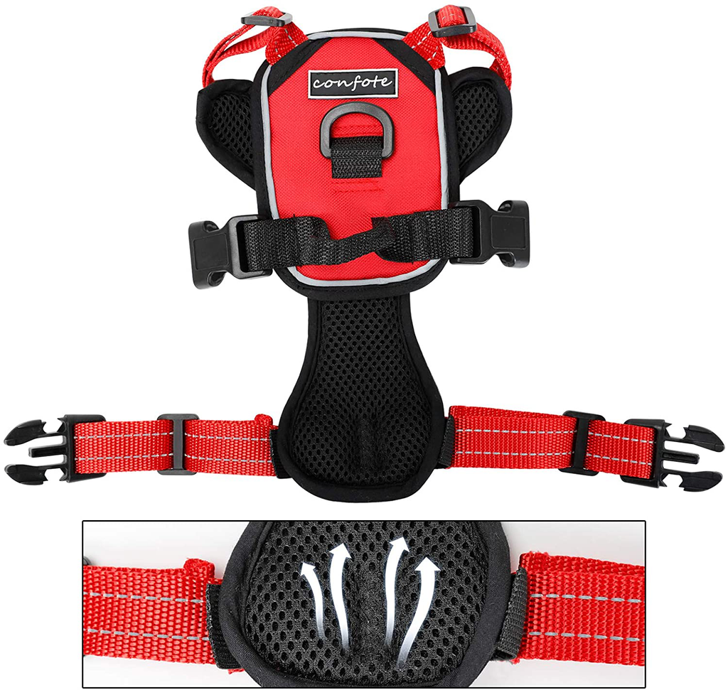 No-Pull Padded Adjustable Pet Harness with Handle, Tug And Choke Free