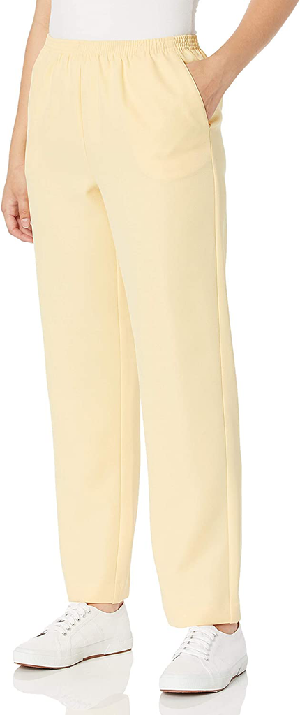 Alfred Dunner Women's Classic Fit Medium Length Pant