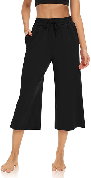 HSMQHJWE Black Capri Pants For Women Belt Pants For Women Womens Soft Solid  Color Loose Pockets Outdoor Pants Long Elastic Trousers Universal Thread  Pants 