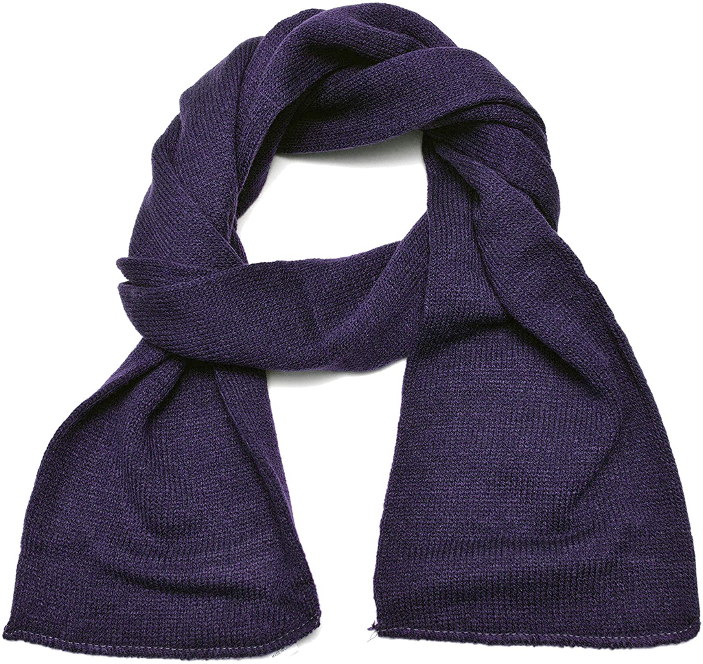 Gelante Men Classic Knit Winter Scarf Warm Double Layer