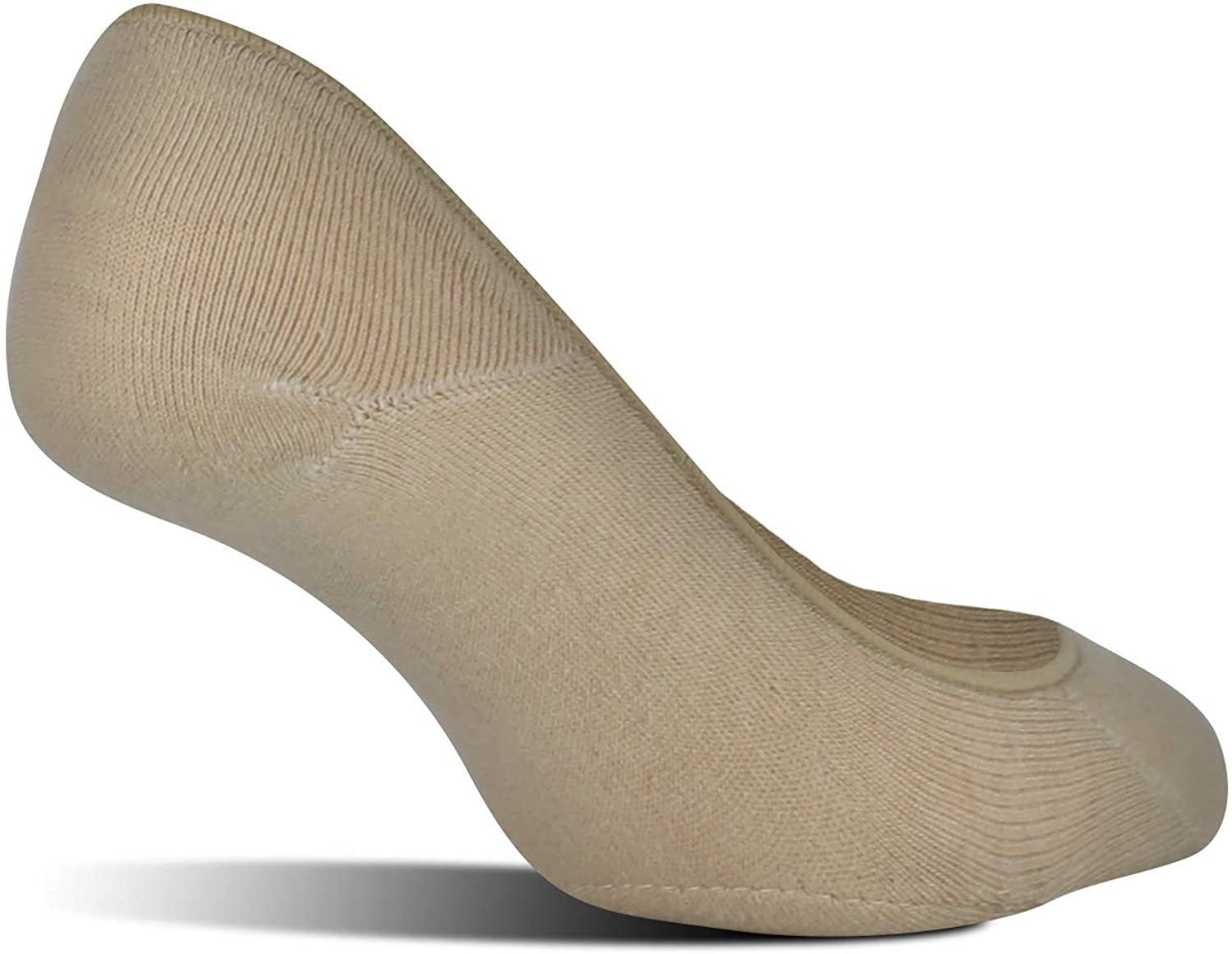 Peds Women's Ultra Low Liner Socks - 6 Pair Pack - Nude / Beige - Size 5-10