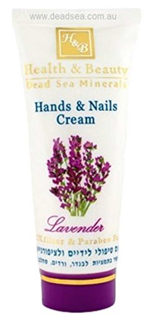 Health & Beauty Dead Sea Minerals - Hands & Nails Cream Lavender 100ml