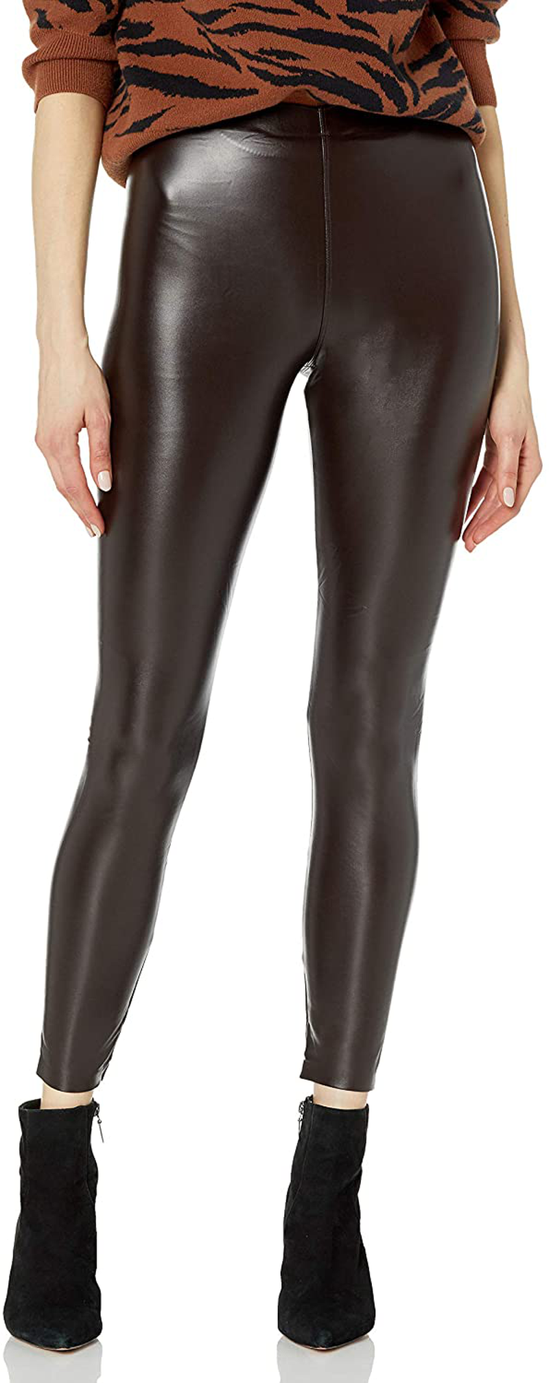 Buy Lacy Leatherette High Rise Leggings