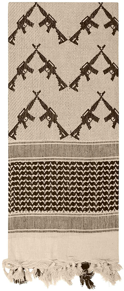 Rothco Crossed Rifles Shemagh Tactical Scarf