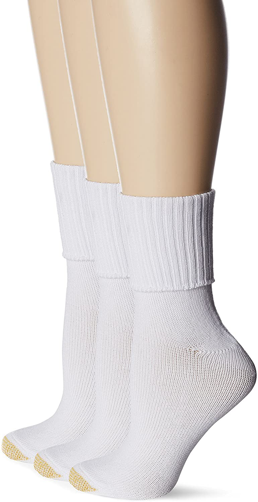 Gold Toe Women's Bermuda Socks, 3-Pairs