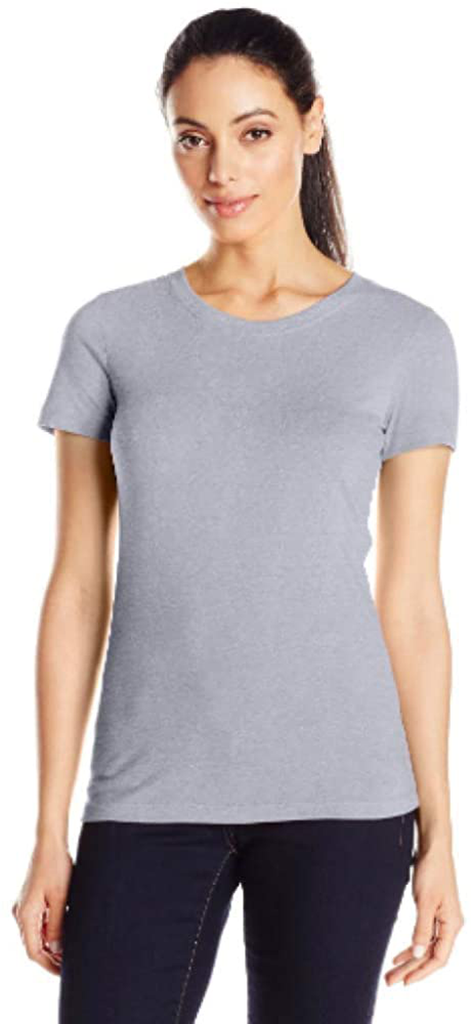 Clementine Womens 4.3 Oz, CVC Crew Neck T-Shirt