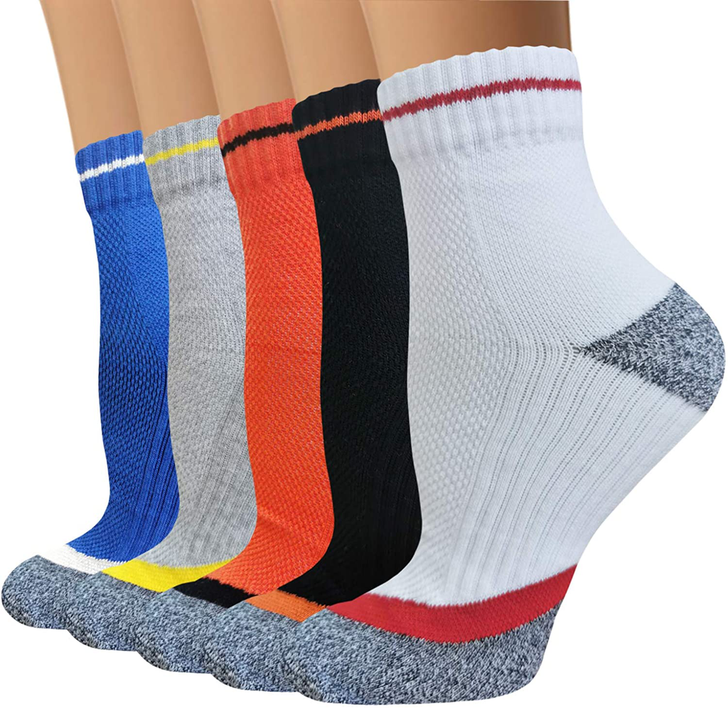 Copper Compression Socks for Men & Women Circulation- Plantar Fasciitis Socks Support for Athletic Running Cycling