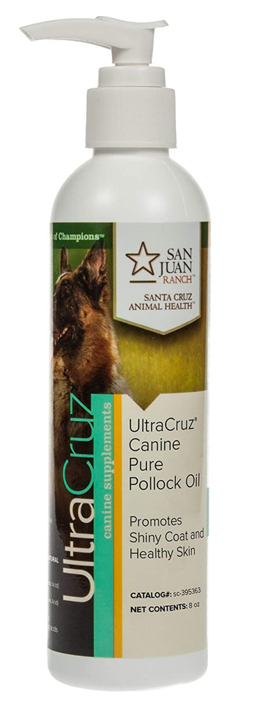 UltraCruz - sc-395363 Canine Pure Pollock Oil Supplement for Dogs, 8 oz