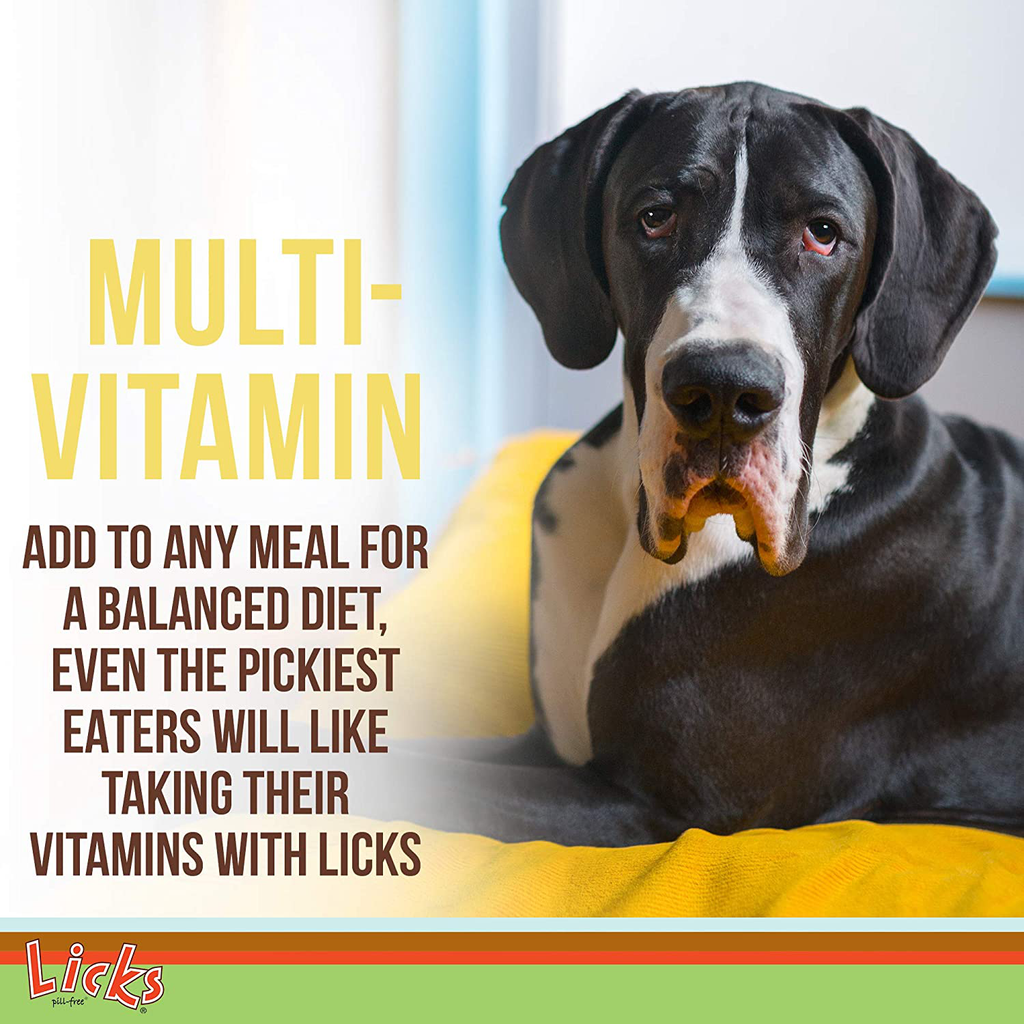 Licks Dog Multi-Vitamin Supplements - 10-use