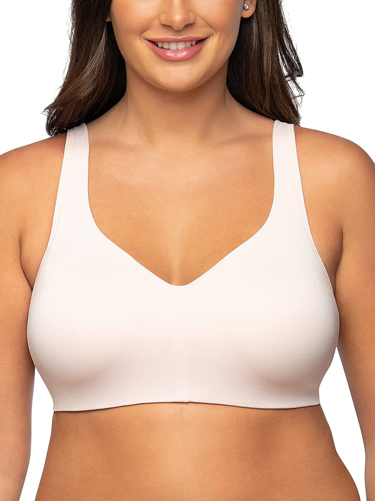 Vanity Fair Women’s Beyond Comfort Seamless Back Wireless Bra (34B-44DD)