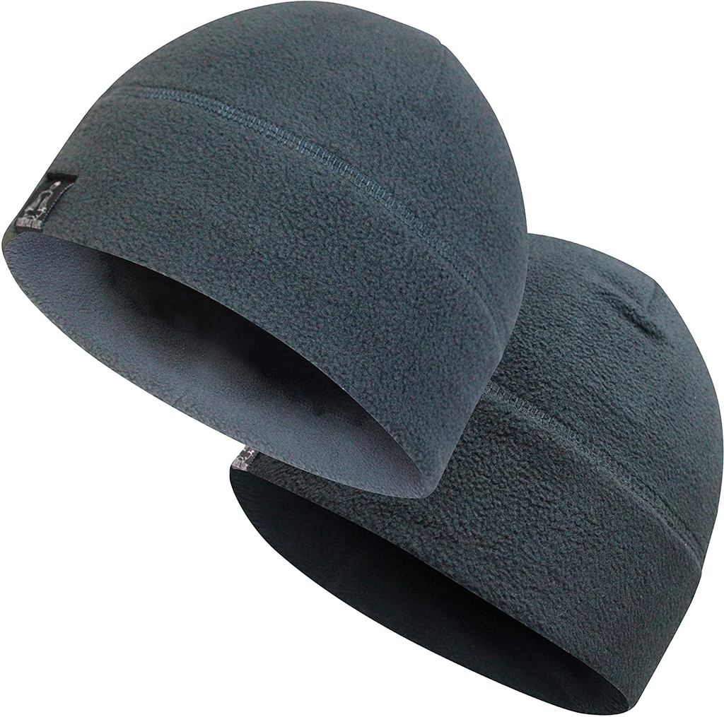 Temple Tape Tactical Fleece Watch Cap Beanie – Skull Cap Fleece Hat - Mens & Women