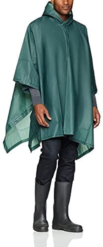 totes Unisex Rain Poncho, lightweight, reusable, and packable on the go rain protection