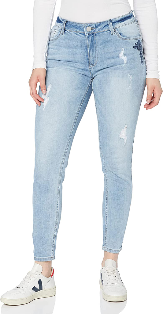 find. Women's Slim Fit Mid Rise Jeans DC2919S