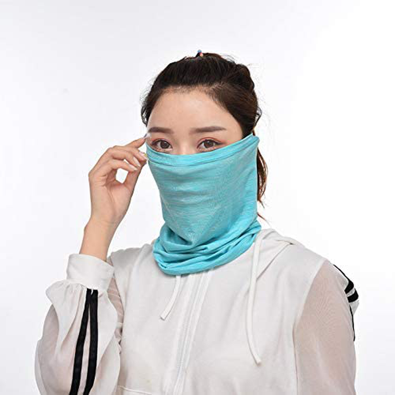 Ligart Face Scarf Mask,Breathable Bandana,Neck Gaiter,Sun UV Protection