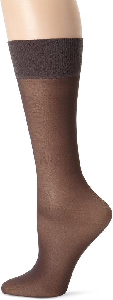 Hanes Silk Reflections Women's Alive Full Support 2 Pack Sheer Knee Highs