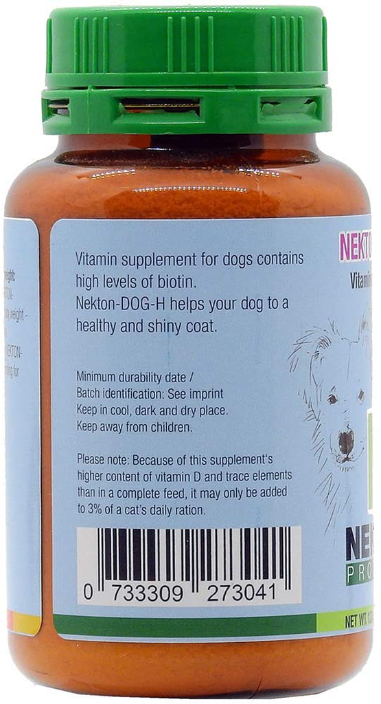 Nekton-Dog-H Premium Vitamin Compound to Improve Skin and Coat in All Dogs