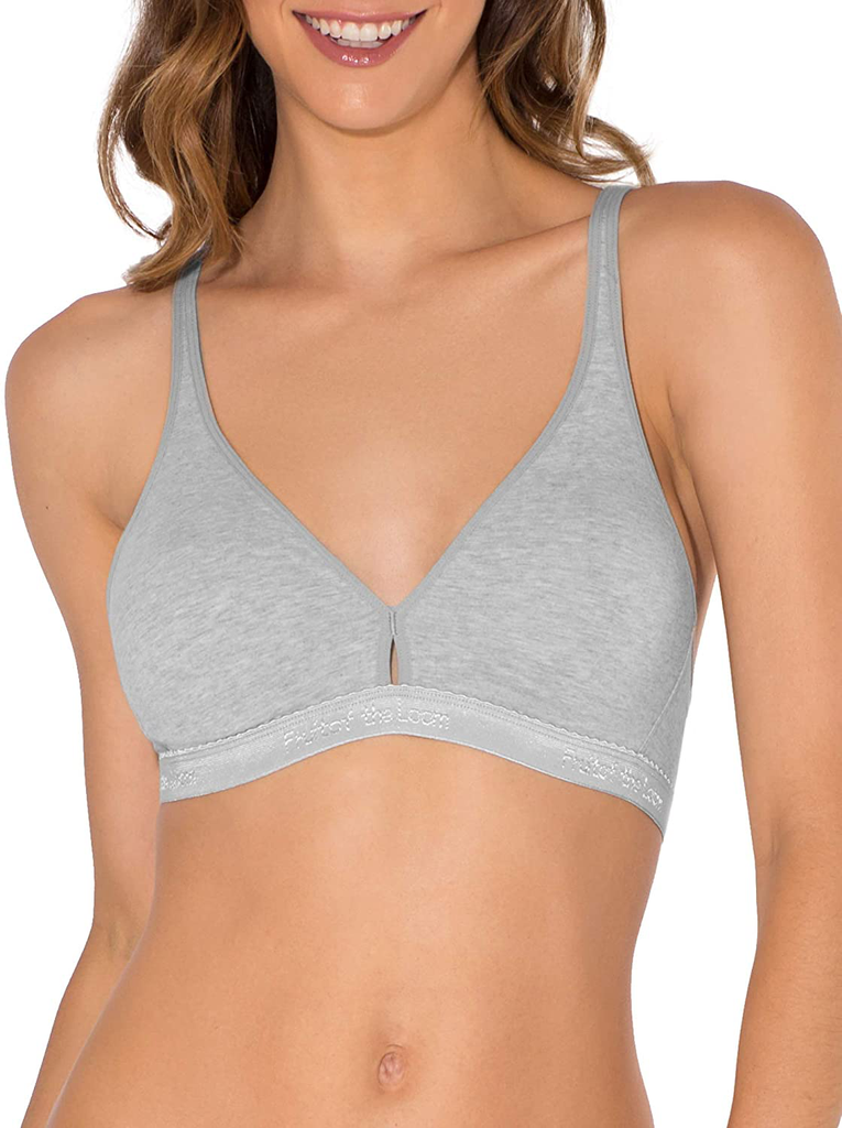 Fruit of the Loom Women's Wirefree Cotton Bralette, 2-Pack