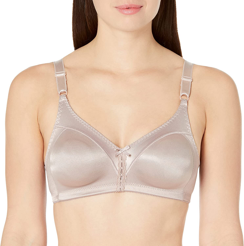 Bali Designs Womens Double Support Wirefree Bra 'Df3820 : :  Clothing, Shoes & Accessories