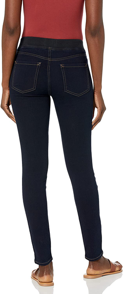 l.e.i. Women's Dorm Pull on Jegging with Tie Detailing in Knit Denim –  MODAndME