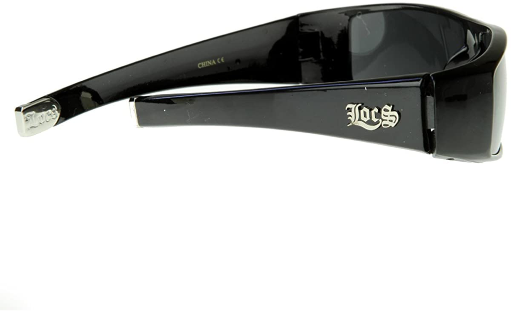 Locs - Flat Top Wrap OG Gangsta Hardcore Locs Sunglasses (Black)