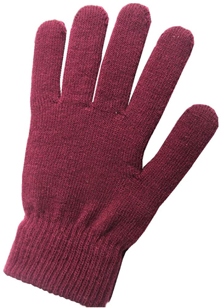 Women's Gloves Ladies Magic Knit Gloves Solid Colors