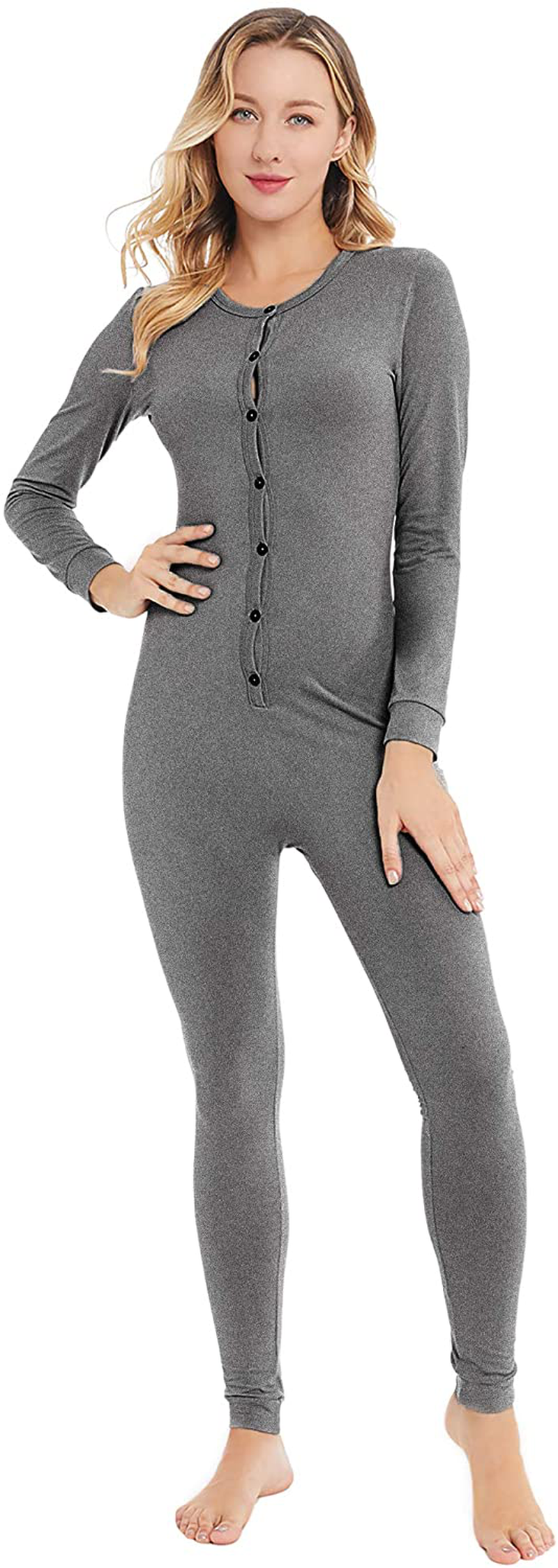 YANGXINYUAN Womens Onesie Pajamas Base Layers Thermal Underwear