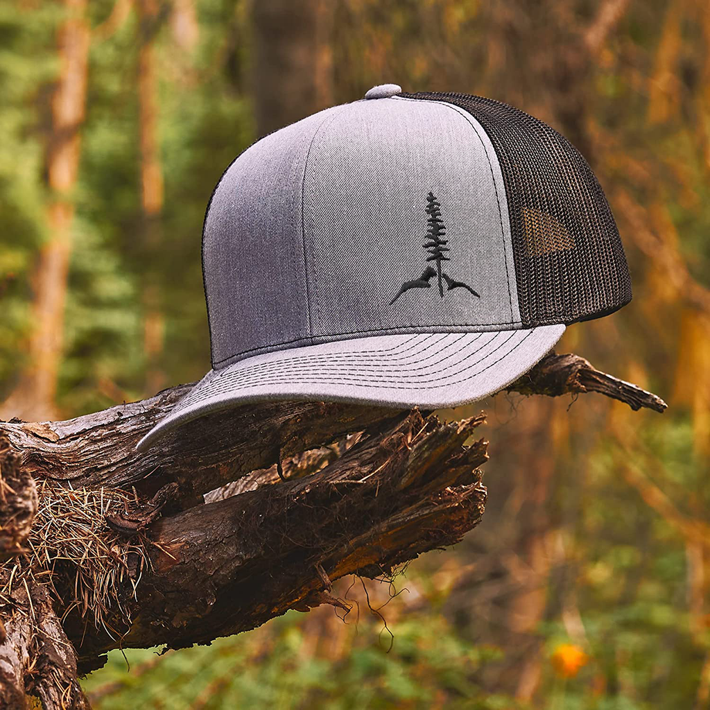 Trucker Hat, Tamarack Mountain, No-Sweat Hat Liner Included