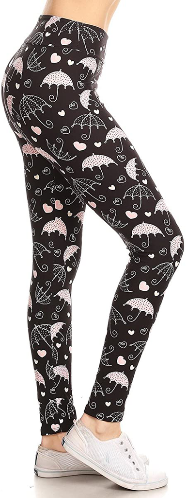 Leggings Depot Yoga Waist REG/Plus Women's Buttery Soft Fashion Leggings