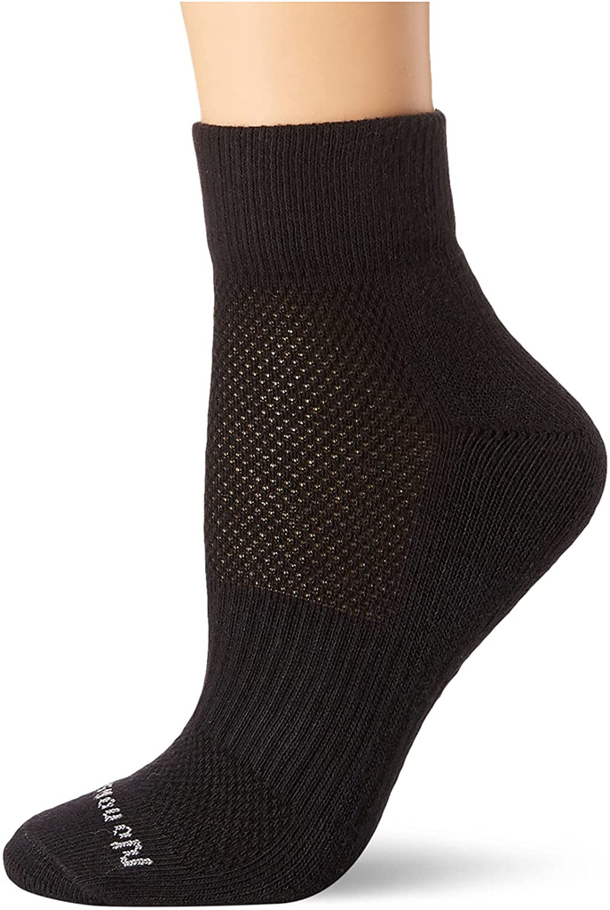 No Nonsense Women's Mesh Ankle Socks, Cushioned