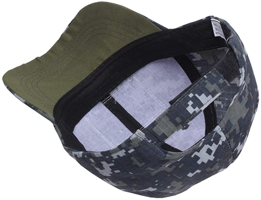 Foetest Adjustable Baseball Cap Velcro Cap Sport Hat Sunhat Tactical Hat Army Military Cap