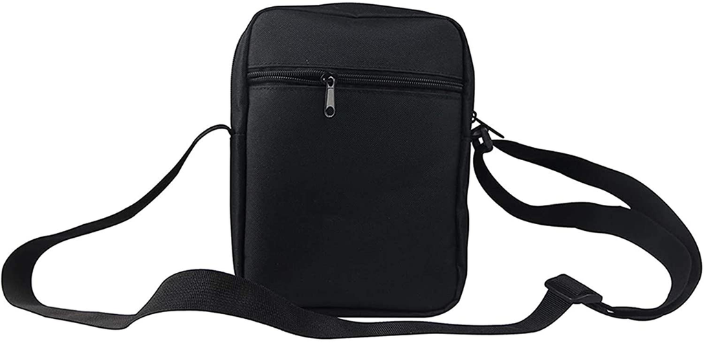 Frestree Black Cat Crossbody Bag Outdoor Travel Shopping Mini Lightweight Messenger Pouch for Boys Girls Halloween Shoulder Handbag Gifts