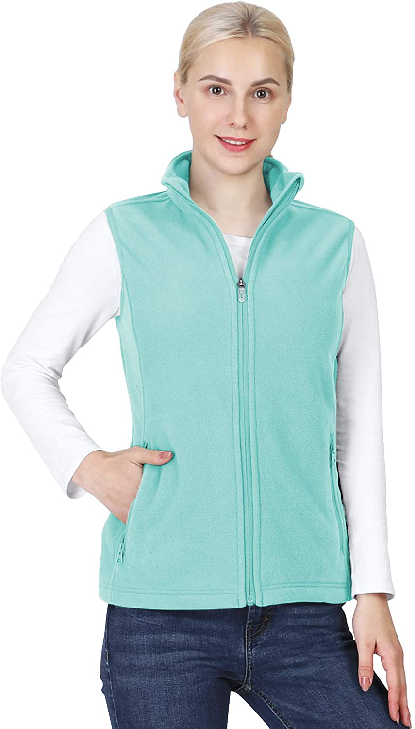 Best Deal for Fuinloth Women's Fleece Vest, Polar Soft Sleeveless Classic
