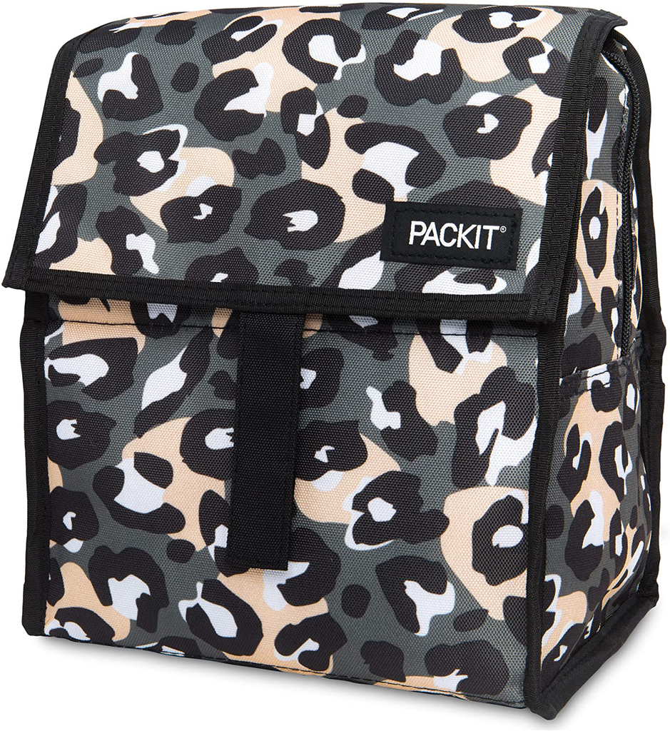 PackIt Freezable Lunch Bag with Zip Closure, Bright Stars