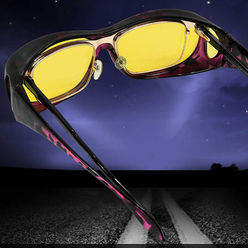 Unisex Anti-Glare Polarized Sunglasses For Night Driving 