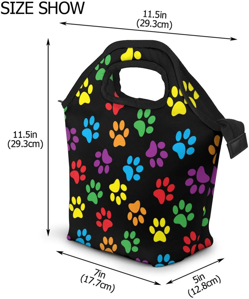 Yellow Sunflowers Lunch Bag Women Insulated Cooler lunch Box Tote Bag for Men Reuseable Work Picnic School Office Leakproof Travel Container Double Deck