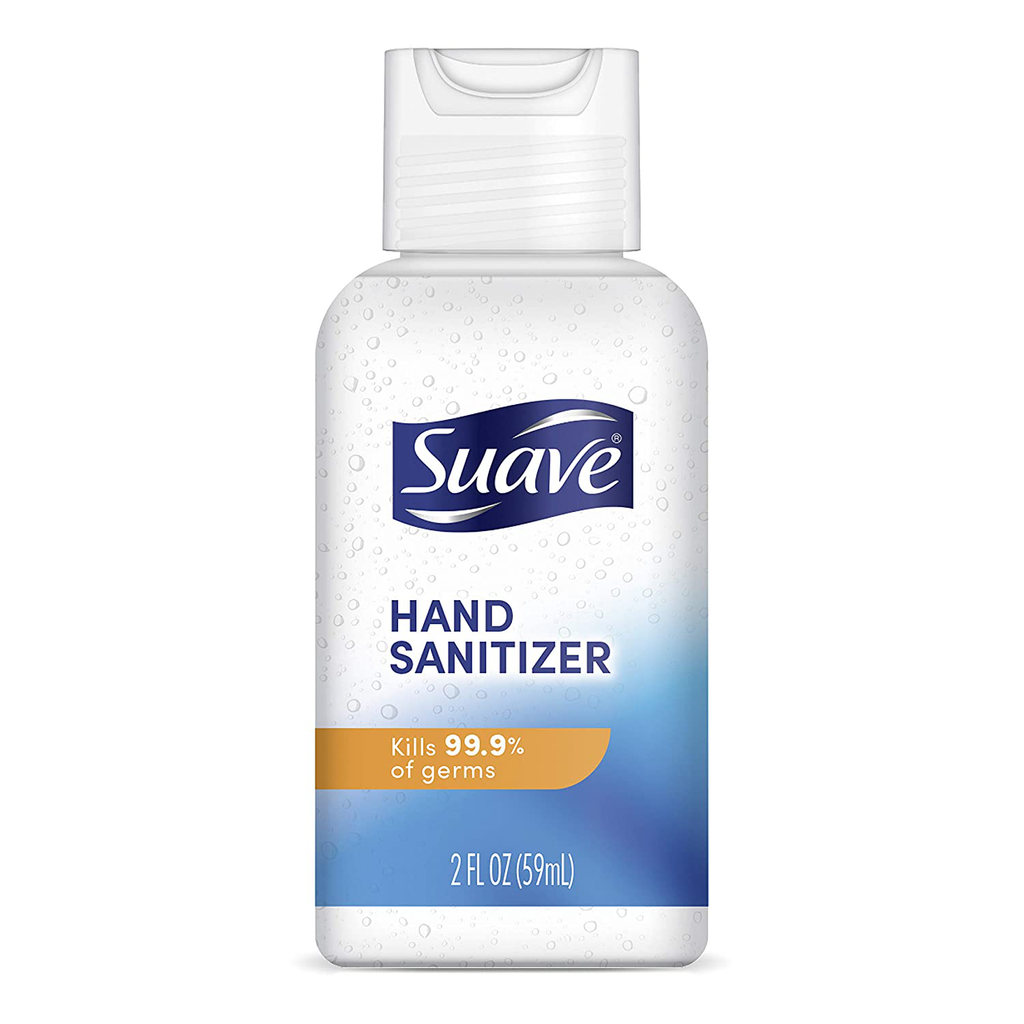 Suave Hand Sanitizer Kills 99.9% of Germs Alcohol Based Antibacterial Hand Sanitizer 2 Oz