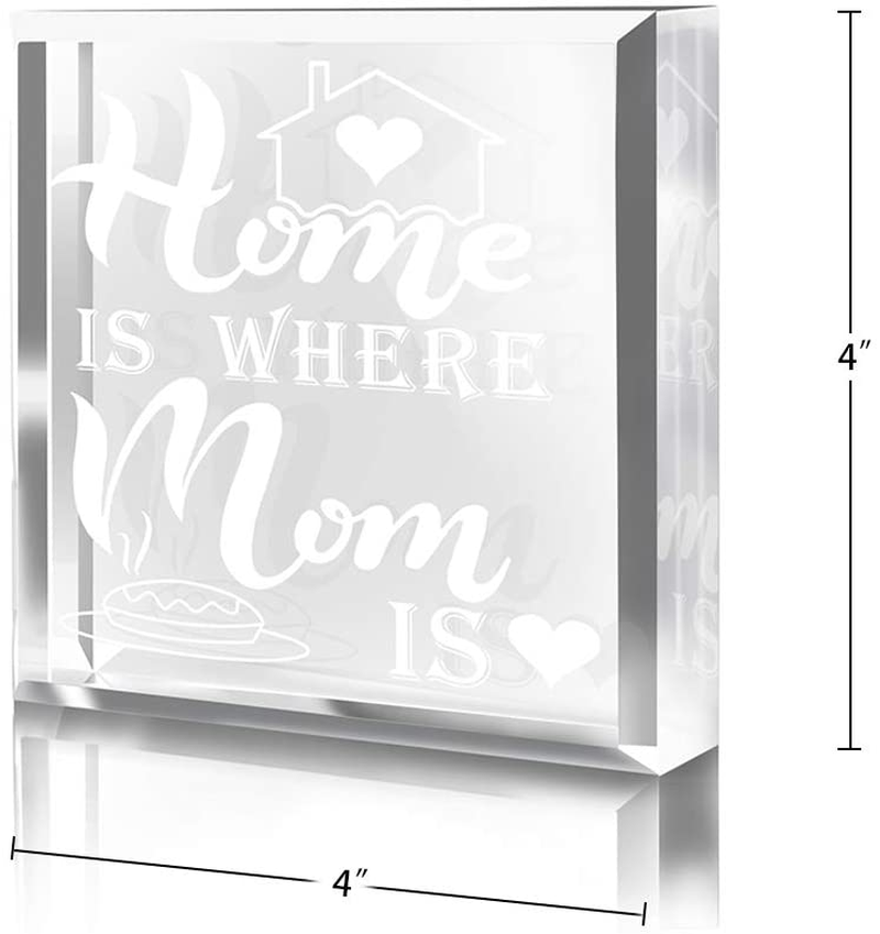 Home Is Where Mom Is - Keepsake and Paperweight