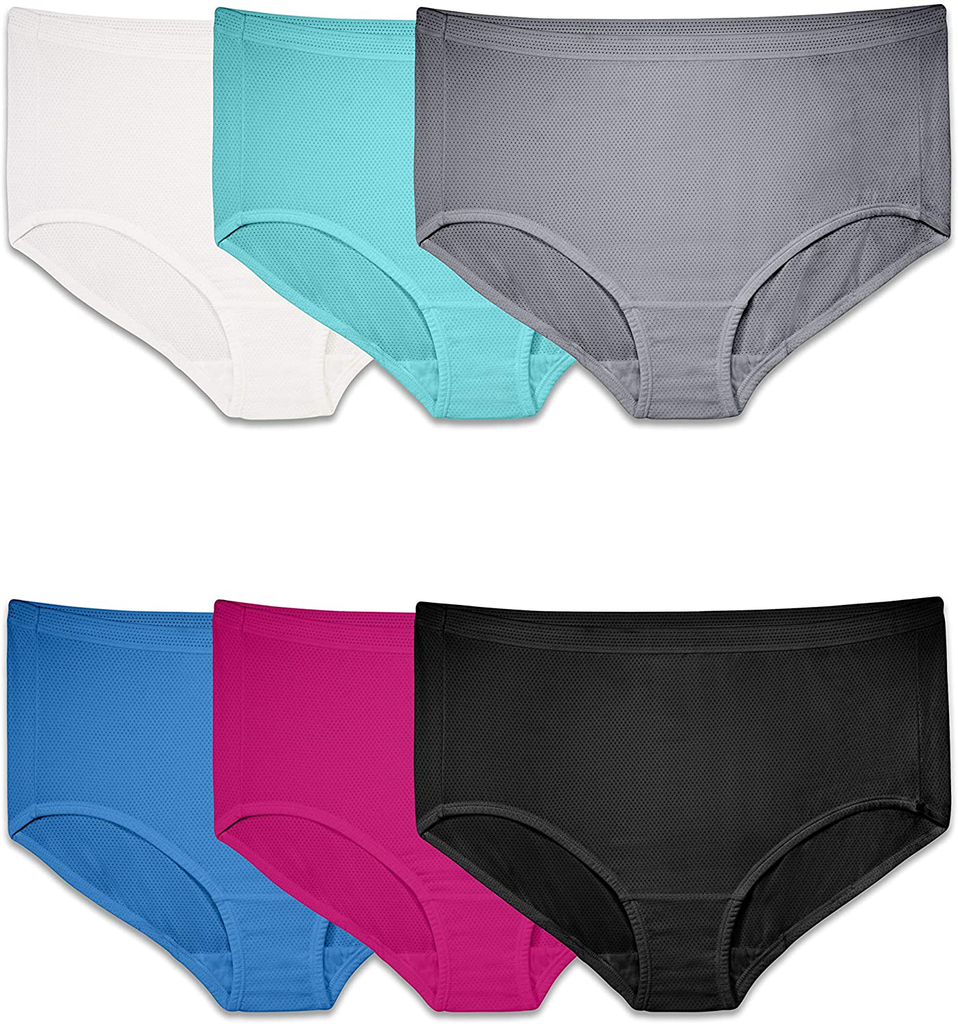 Fruit Of The Loom Women's Fit for Me Plus Size Underwear