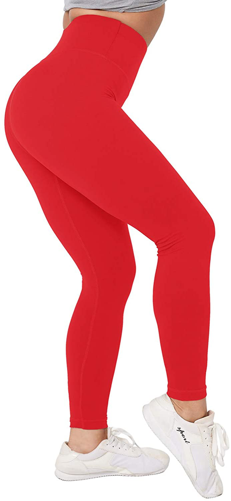 SVOKOR Leggings for Women High Waisted Butter Soft Yoga Milk Silk Causal Pants