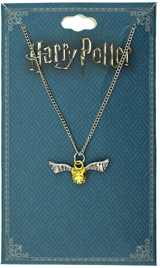 Harry Potter Necklace Golden Snitch Quidditch Accessories