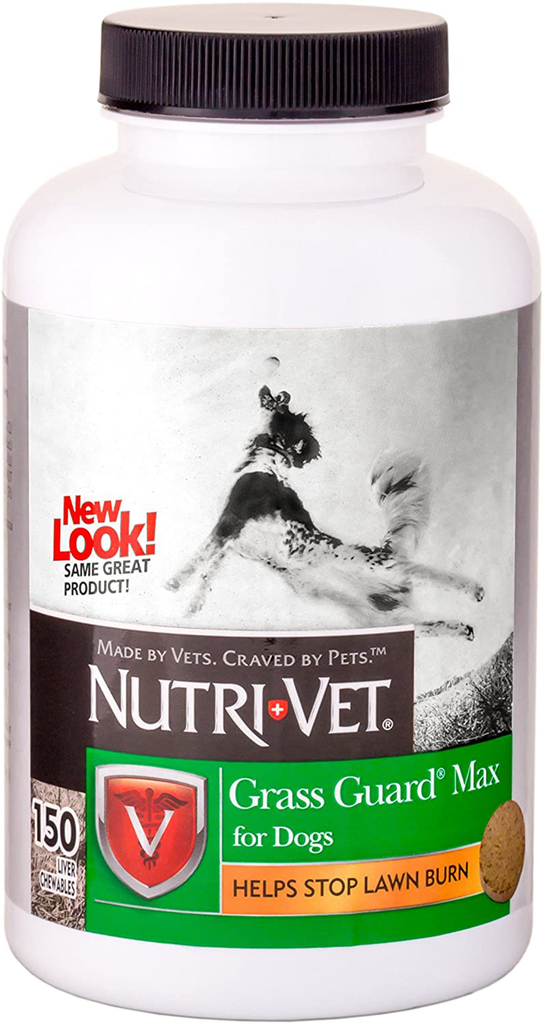 Nutri-Vet Probiotic Dog Supplements|Grass Guard Max with Probiotics & Digestive Enzymes