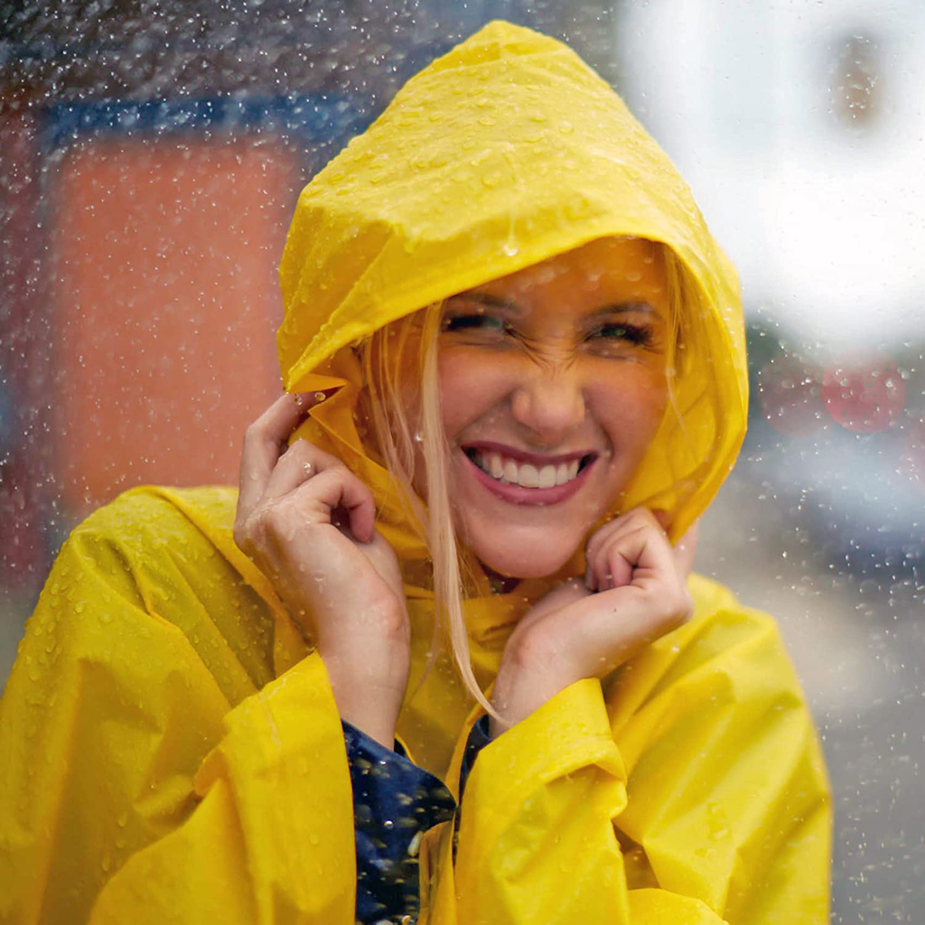 totes Unisex Rain Poncho, lightweight, reusable, and packable on the go rain protection