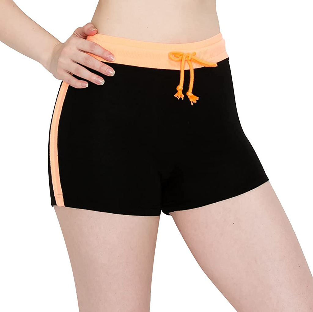 ALWAYS Women Workout Yoga Shorts - Premium Buttery Soft Solid Stretch Cheerleader Running Dance Volleyball Short Pants