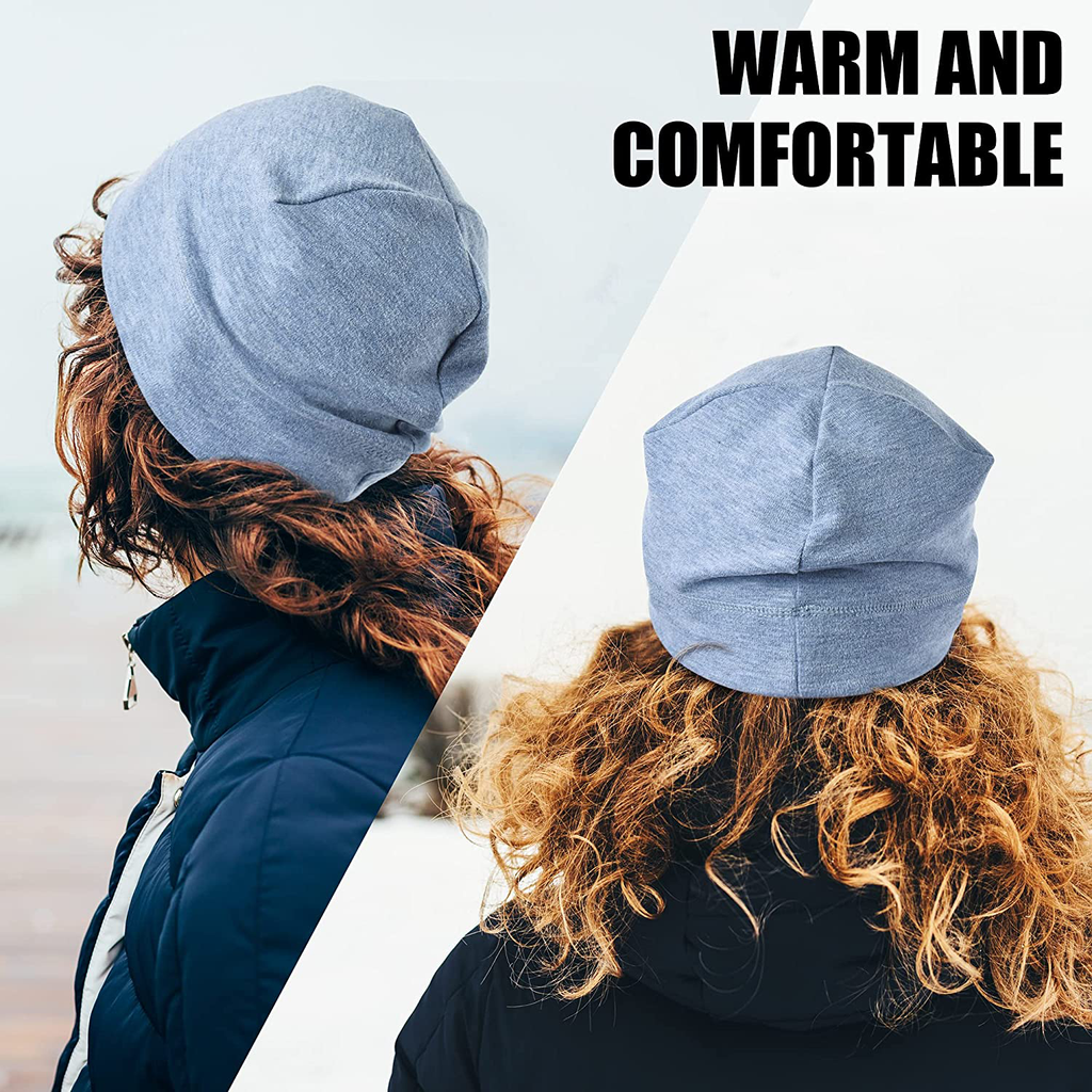 KPwarm Winter Beanie for Men Women, Warm Chunky Soft Fleece Military Tactical Skull Caps, Lightweight Running Thermal Hat