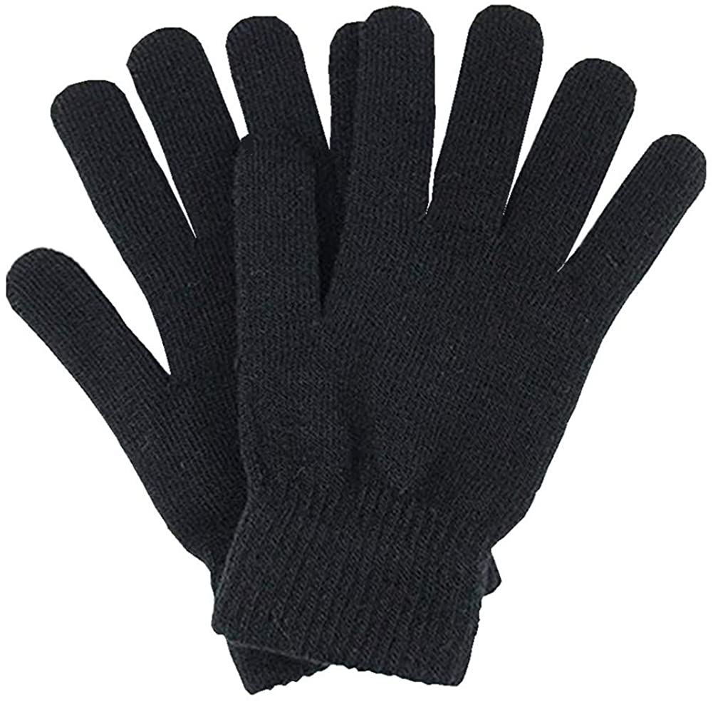 Women's Gloves Ladies Magic Knit Gloves Solid Colors
