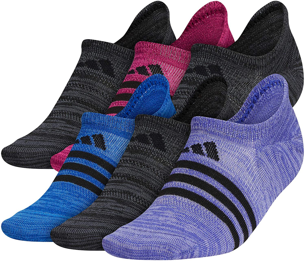 adidas Women's Superlite Super No Show Socks (6-pair)